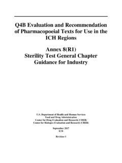 sterility test fda|Annex 8(R1) Sterility Test General Chapter Guidance for Industry.